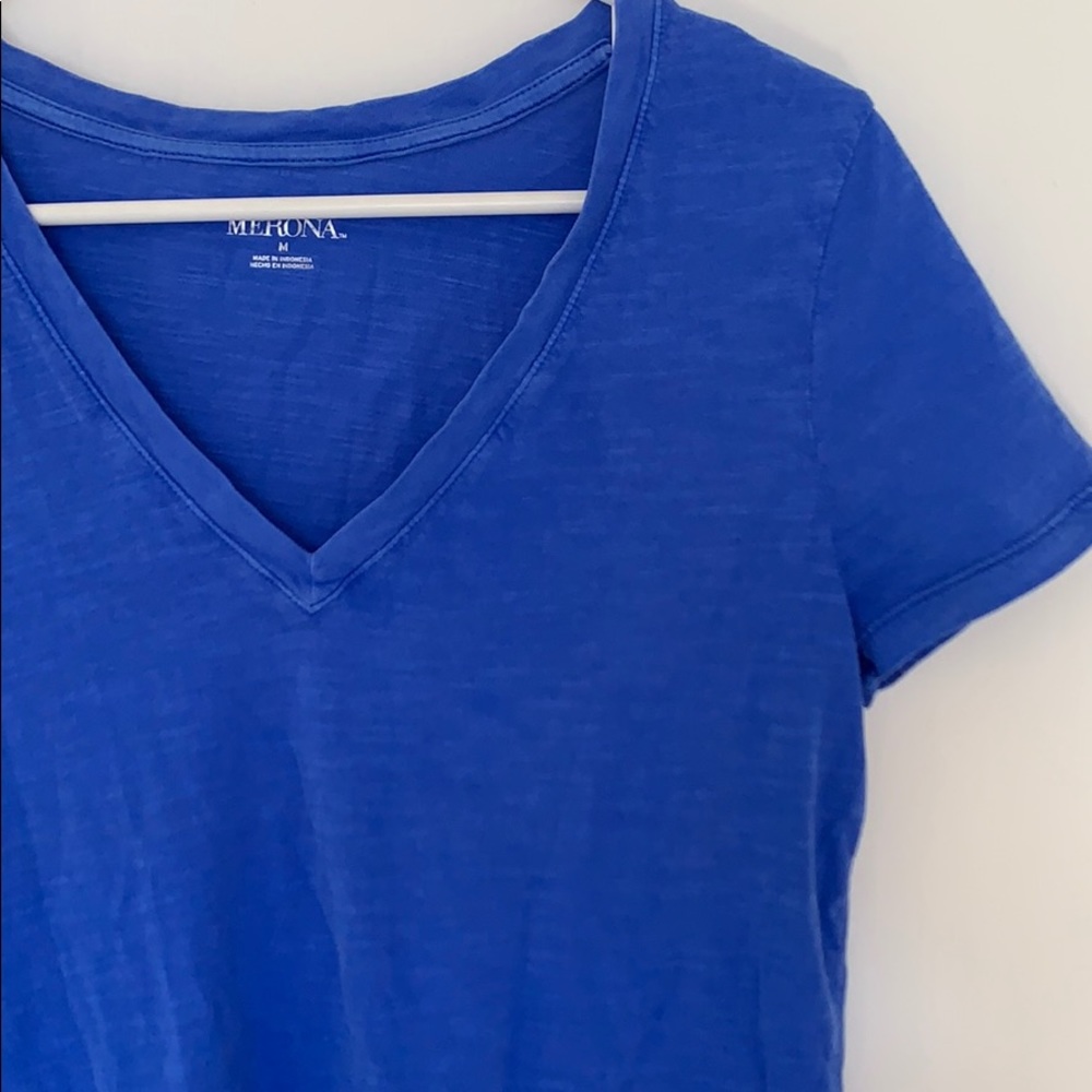 Merona Blue Tee